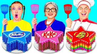 나 vs 할머니 요리 챌린지 |기상천외한 장난과 속임수 BaRaDa Challenge