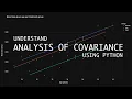 Analysis of covariance using Python