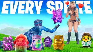 I Collected My Girlfriend EVERY Sprite in Fortnite
