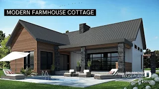 Best One-story house plan with cathedral by Drummond House Plans plan 3992