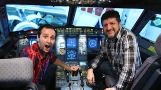 Por dentro da cabine de um avião ft. LITO AVIÕES E MÚSICAS 🔵Manual do Mundo