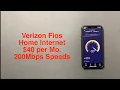 Verizon Fios Home Internet Update
