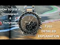 The Chronograph and Tachymeter - What are they and how do they work Full Detailed Explanation