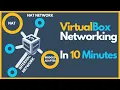 How VirtualBox 7 0 networking works - NAT NAT Network Internal Network Bridged Adapter