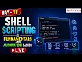 Shell Scripting Live Commands Scripts Production Use Cases Linux Q A Red9SysTech