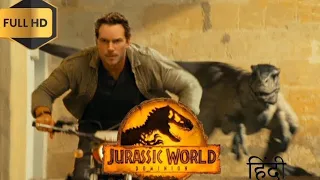 jurassic world dominion 2022 raptor chase in hindi 