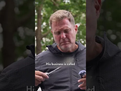 He’s using food to help people… 🥹