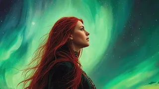 when aurora dance enya style florence style ethereal fantasy song northern lights myth