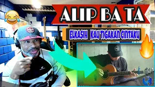 Download Alip Ba Ta   Elkasih   Kau Tigakan Cintaku (COVER fingerstyle) - Producer Reaction MP3