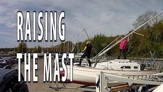 S2E05 Towing to the club and raising the mast