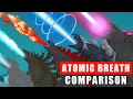 Lagu Godzilla Atomic Breath Comparison: Evolution Over the Years