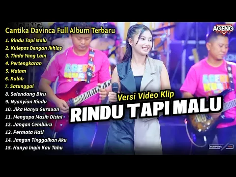 Download MP3 Cantika Davinca Full Album || Rindu Tapi Malu, Cantika Davinca Full Album Terbaru 2024 - AGENG MUSIC