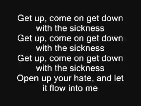 Download MP3 Disturbed - Down With the Sickness Lyrics