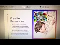 Module 4 Assignment - Cognitive and Language Development Presentation