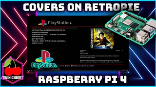 HOW TO DOWNLOAD BOX ART ON RETROPIE RASPBERRY PI 4 EMULATION STATION