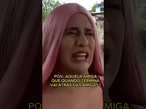 MINHA AMIGA TERMINOU O NAMORO ! #humor #dublagemdeboche #piadascurtas #comedia #viral