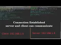 Chatting Application using Sockets in Python with Raspberry Pi