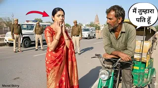 IPS Madam jis rickshaw par baithkar Varanasi mein ghoom rahi thi… wahi nikla unka apna pati! Story
