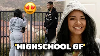 Blueface REUNITES With His HIGHSCHOOL Girlfriend 12 YEARS LATER
