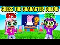 Can we Guess the Character Color Roblox