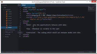 AngularJS Tutorial 8 Introduction To Model View Controller C