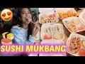 HUGE SUSHI MUKBANG