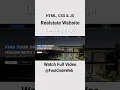 How to Create Real Estate Website Using HTML CSS Fast Code