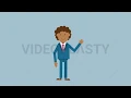 Black Corporate Man Waving His Hand MOV GIF
