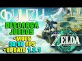 ZELDA TOTK and UPDATE 1 2 1 MODS of 30 and 60 FPs The Best version of Yuzu Early 3754 PC Low End