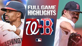 nationals vs red sox official full game highlights july 1 2026 mlb season