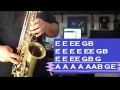 Download Lagu REDFOO - NEW THANG - ALTO SAX TUTORIAL - SANTIAGO PACHECO