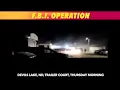 F B I Operation In Devils Lake ND Thursday Morning