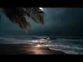 Dark Ocean Waves at Night — Calm, Steady Sound for Deep Sleep (No Music • 8 Hours)
