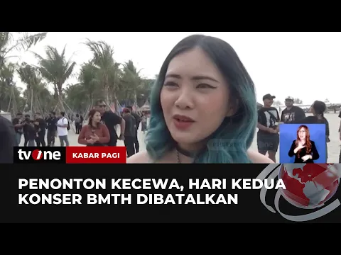 Penonton Kecewa, Konser Bring Me The Horizon Hari Kedua di Jakarta Batal