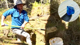 Fossicking Natural Sapphires in NSW Australia Sapphire Bend