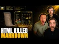 Is HTML really the new Markdown