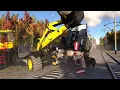 NO BRAKES 6 - Train vs Broken Tracks | BeamNG.drive Cinematic Simulation