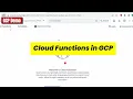 How to Create Cloud Function from Console - GCP QwikLab with explanation