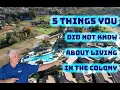 5 Things you did not know about living in The Colony in Murrieta CA
