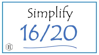 How to Simplify the Fraction