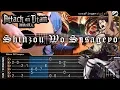 Attack on Titan - Shinzou wo Sasageyo - Fingerstyle Guitar Cover + TAB Tutorial \u0026 Chord