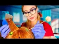 Download Lagu ASMR School Nurse Lice Check Roleplay👩🏻‍⚕️🐜🐛 Lice Removal \u0026 Scalp Treatment 💆🏻‍♀️