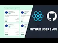 Consuming The Github Users API using ReactJs