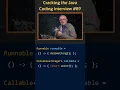 How can you model a concurrent task in Java - Cracking the Java Coding Interview