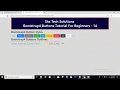 Bootstrap4 Tutorial For Beginners - 14 Bootstrap4 Buttons Buttons Outline Tutorial