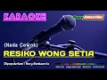 Download Lagu RESIKO WONG SETIA (Nada Cowok) -Hery Bonksors's- KARAOKE