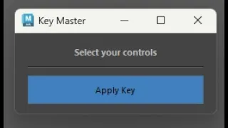 Key Master Custom Selection Sets Creator Maya Python Tool Rigging TD