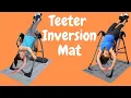 Teeter Fitspine Inversion Table Stretches and Exercise Mat