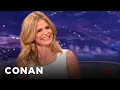 Kyra Sedgwick Reveals How Kevin Bacon Asked Her Out CONAN on TBS