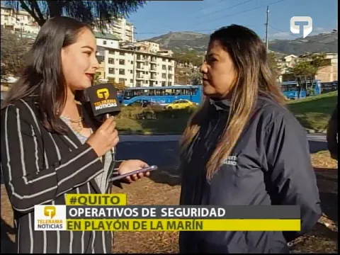 Operativos de seguridad en Playón de la Marín